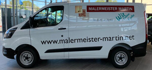 Firmenfahrzeug Malermeister Martin